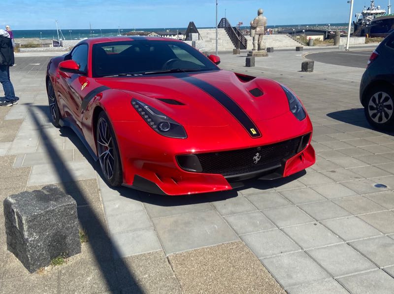 Ferrari F12tdf spotted in Otterup