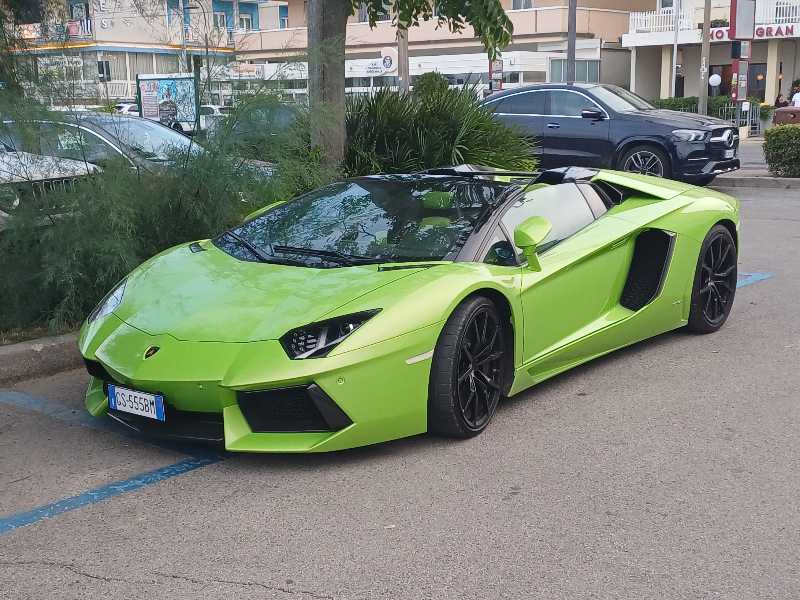 Lamborghini Aventador spotted in Rimini
