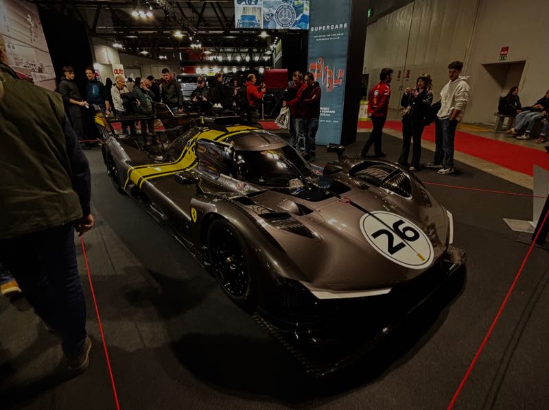 Ferrari SP1 spotted in Milan
