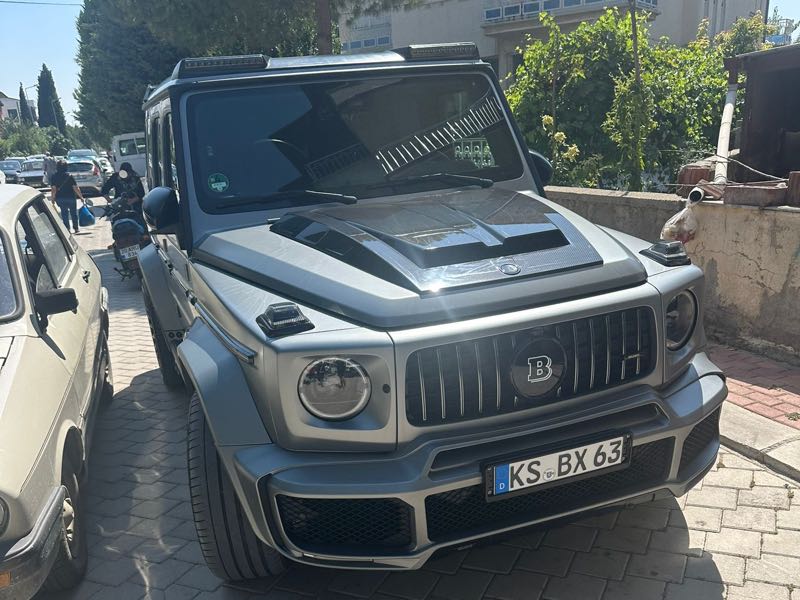 Brabus G63 spotted in Çivril