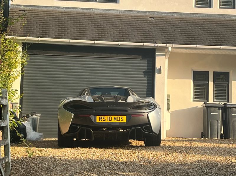 McLaren 570S Spider spotted in Birmingham