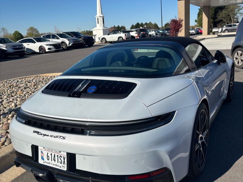 Porsche 718 Spyder (2023) spotted in Boiling Springs, United States