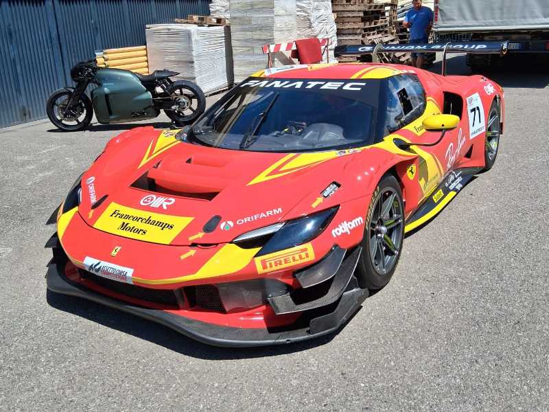 Ferrari 488 GT3 spotted in Modena