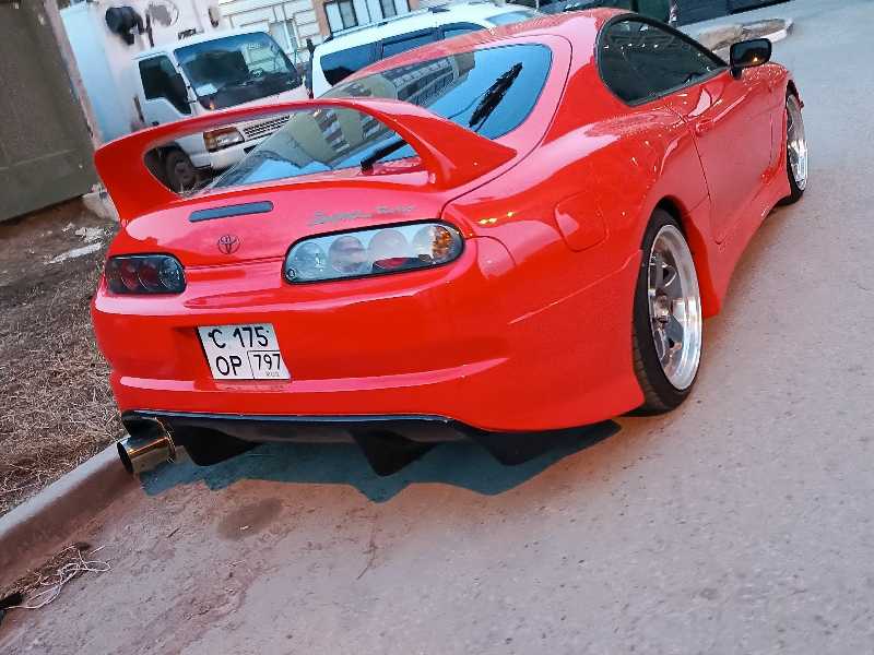 Toyota Supra spotted in Omsk