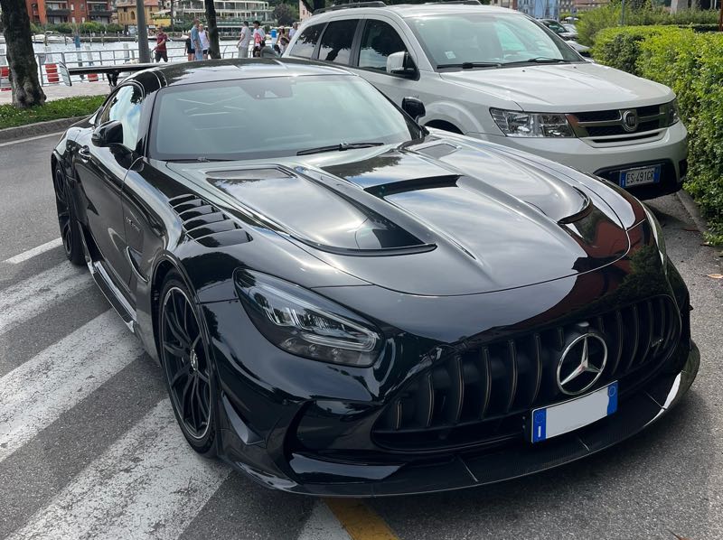 Mercedes-Benz AMG GT Black Series (2021) spotted in Brescia, Italy