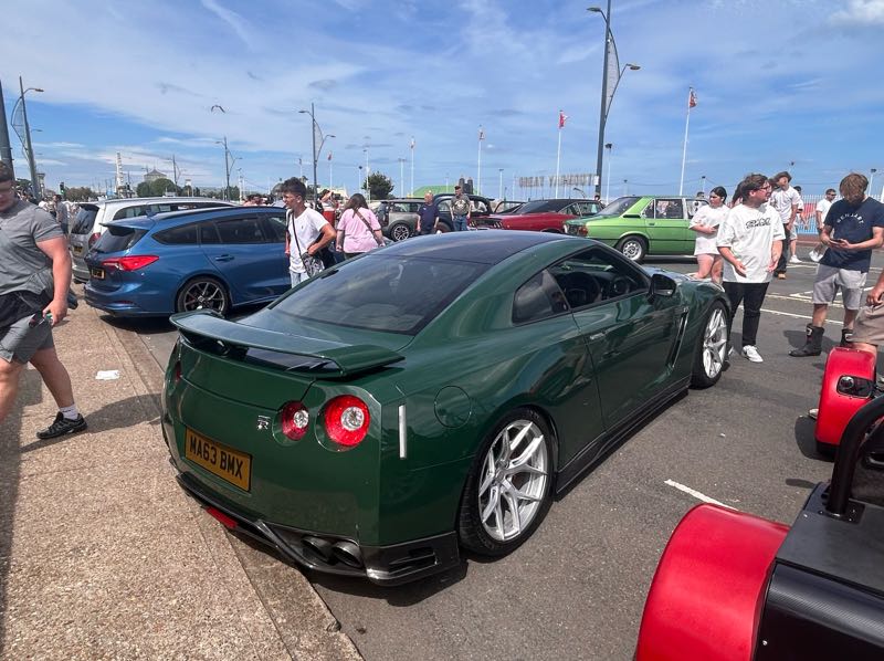 Nissan GT-R (2013) spotted in Great Yarmouth, United Kingdom