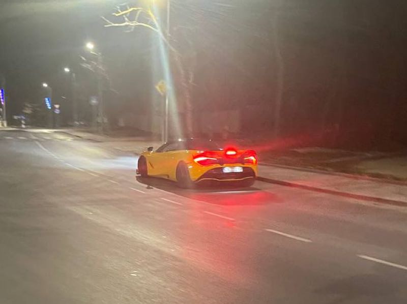 McLaren 720S spotted in Varna