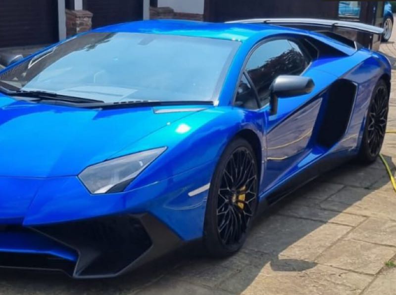 Lamborghini Aventador SVJ (2021) spotted in London, United Kingdom