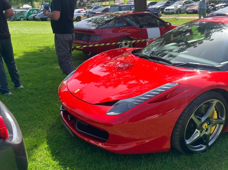 Ferrari 458 Italia spotted in Cheltenham