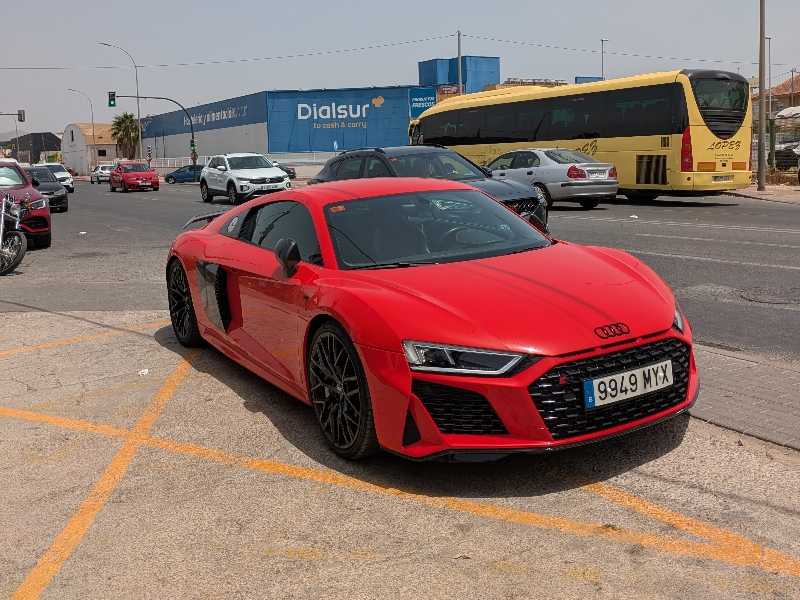 Audi R8 (2021) spotted in Murcia, Spain