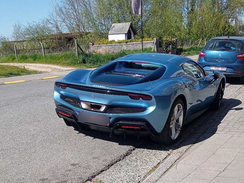 Ferrari SF90 Stradale (2021) spotted in Leuven, Belgium