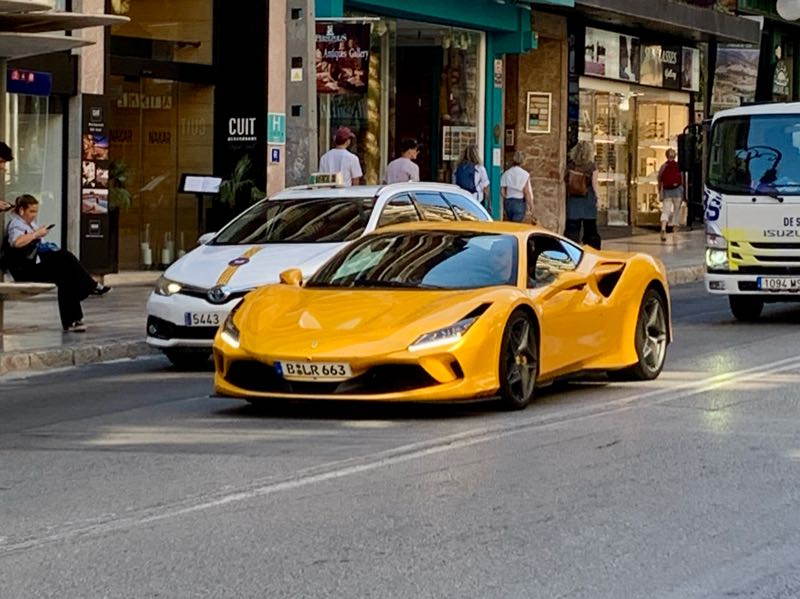 Ferrari F8 Tributo spotted in Palma
