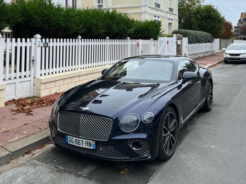 Bentley Continental GT spotted in Le Havre