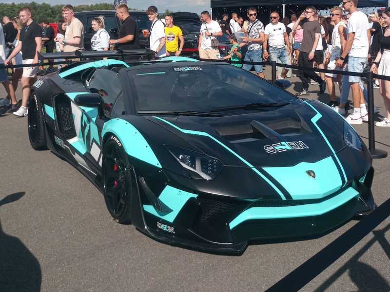 Lamborghini Aventador spotted in Krosno