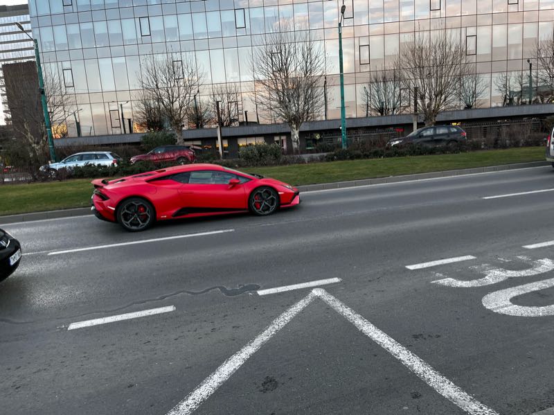 Lamborghini Huracán (2023) spotted in Timişoara, Romania