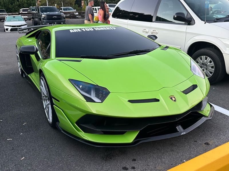 Lamborghini Aventador spotted in Gatlinburg