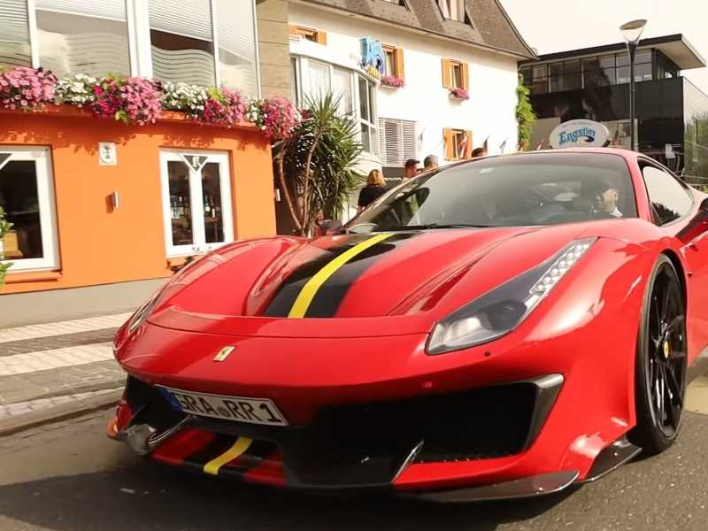 Ferrari 488 GTB (2016) spotted in Villach, Austria