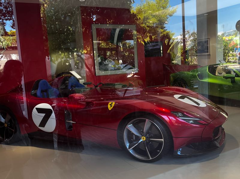 Ferrari SP1 spotted in Monaco