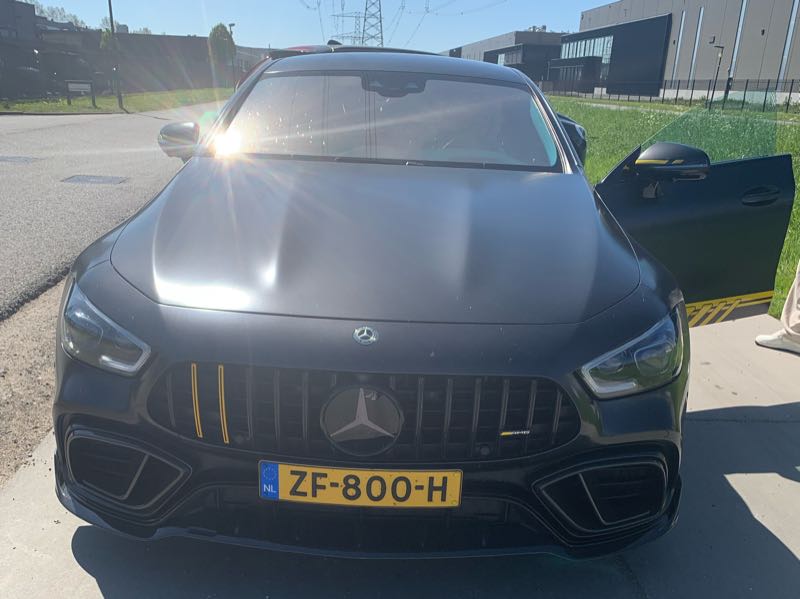 Mercedes-Benz AMG GT 4-Door Coupe spotted in Lelystad