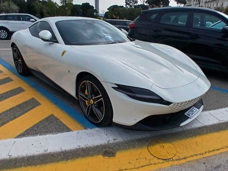 Ferrari Roma spotted in Valdragone