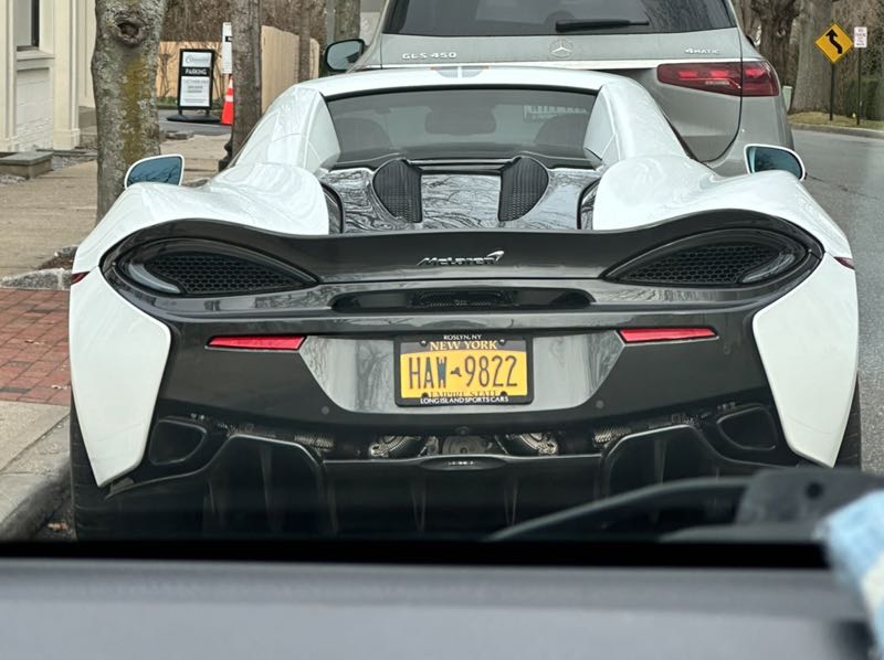 McLaren 570S spotted in East Hampton