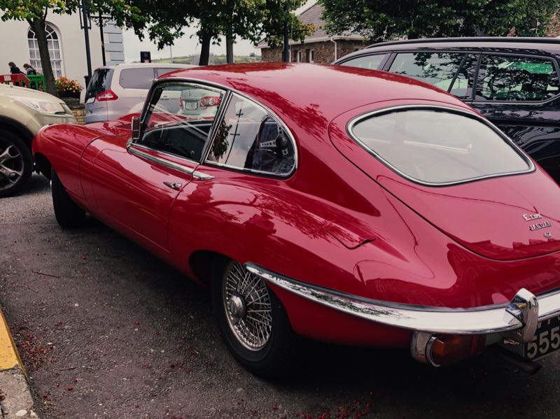 Jaguar E-Type (1961) spotted in Youghal, Ireland