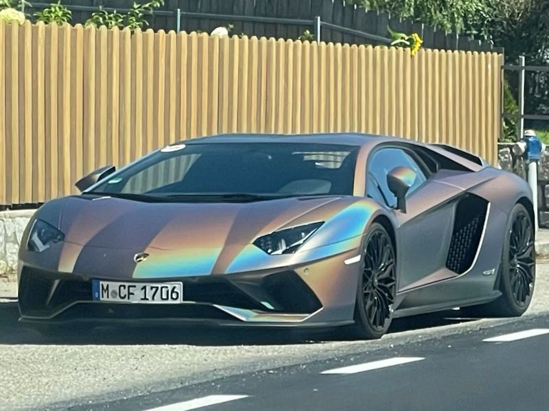 Lamborghini Aventador spotted in Brunico