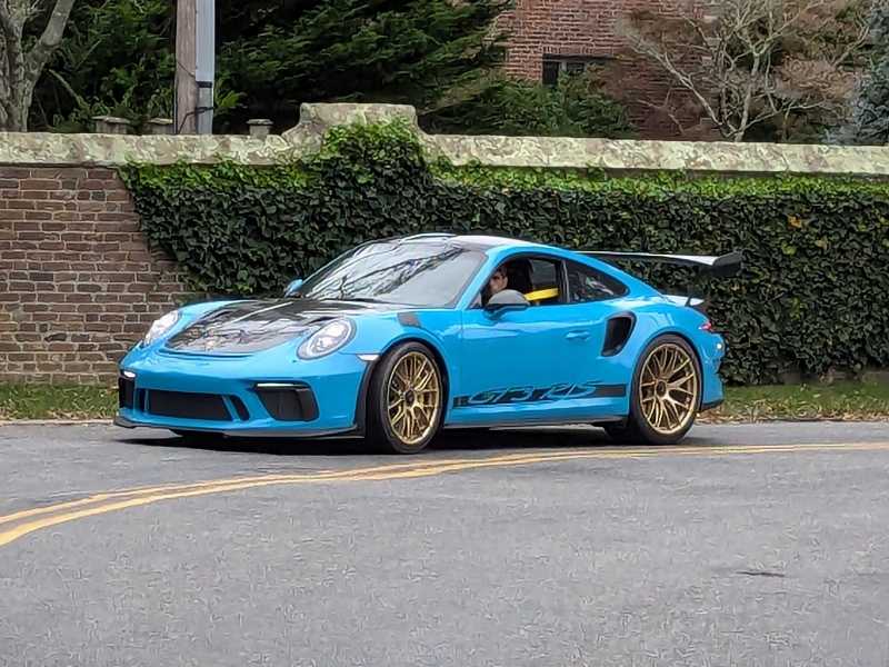 Porsche 911 GT2 RS spotted in Fall River