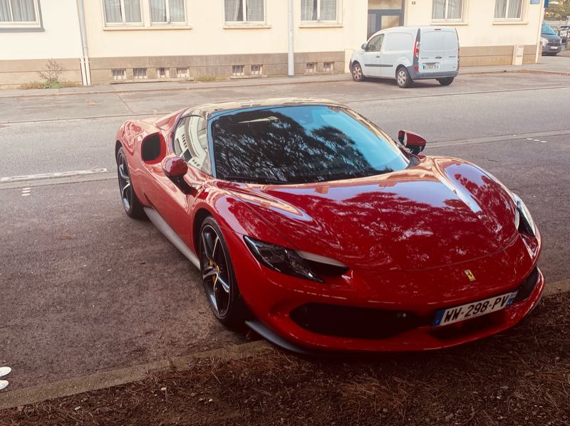 Ferrari SF90 Stradale spotted in Bourges