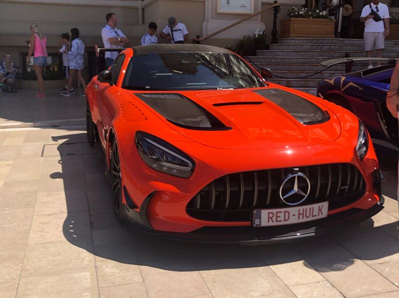 Mercedes-Benz AMG GT Black Series spotted in Monaco