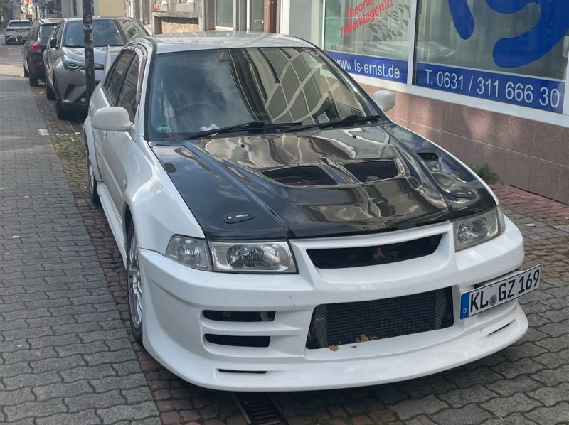 Mitsubishi Lancer Evolution spotted in Kaiserslautern
