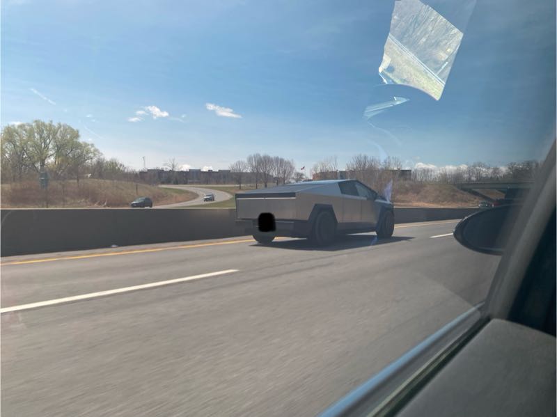 Tesla Cybertruck spotted in Albany