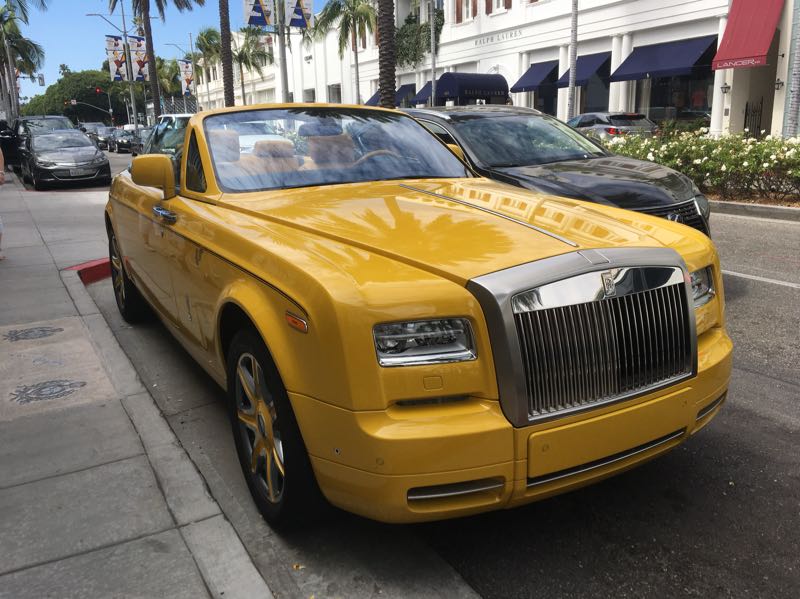 Rolls-Royce Phantom Drophead Coupe spotted in Los Angeles
