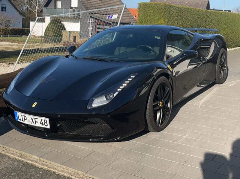 Ferrari 488 GTB spotted in Detmold