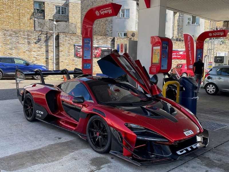 McLaren Senna spotted in Newark