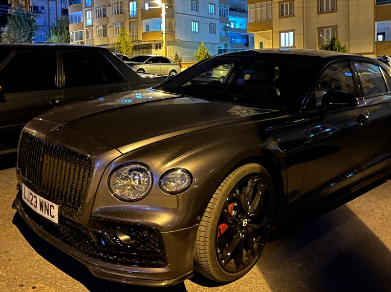 Bentley Continental GT spotted in Kahramanmaraş
