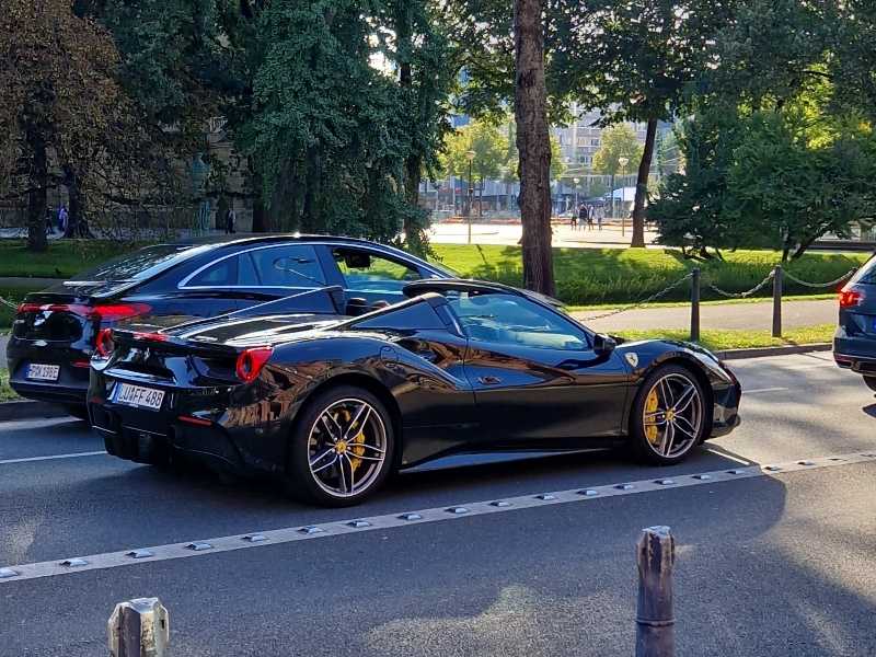 Ferrari 488 Spider spotted in Mannheim