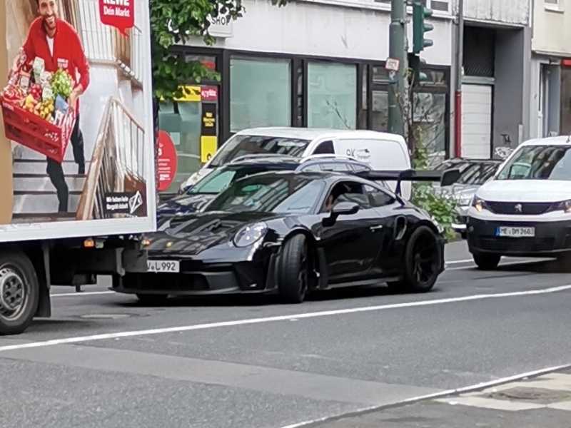 Porsche 911 GT3 RS (2022) spotted in Düsseldorf, Germany