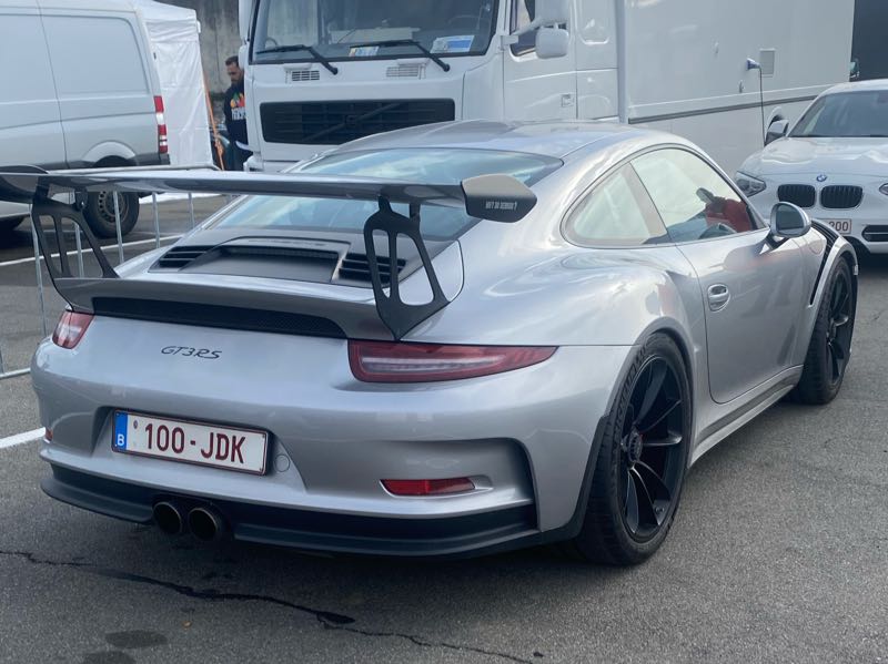 Porsche GT3 RS spotted in Hasselt