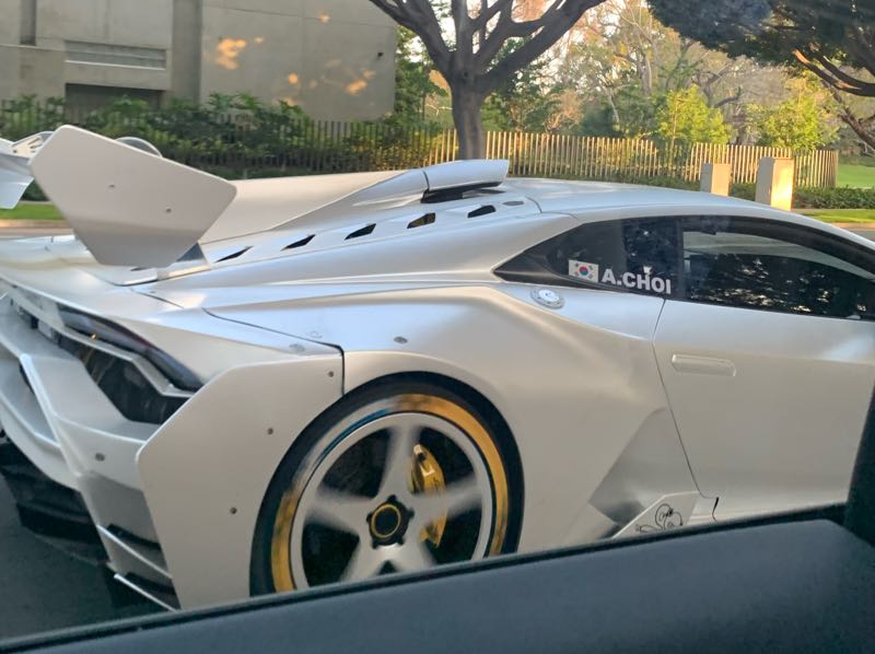 Lamborghini Aventador (2021) spotted in Los Angeles, United States