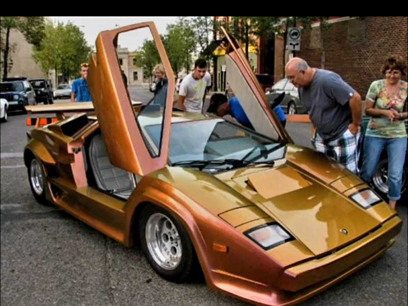 Lamborghini Countach spotted in Brandon