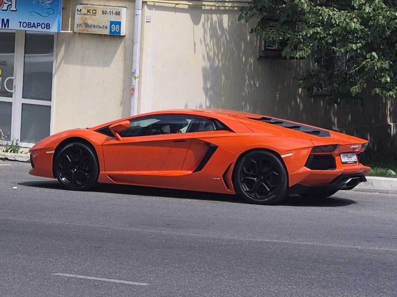 Lamborghini Aventador spotted in Novorossiysk