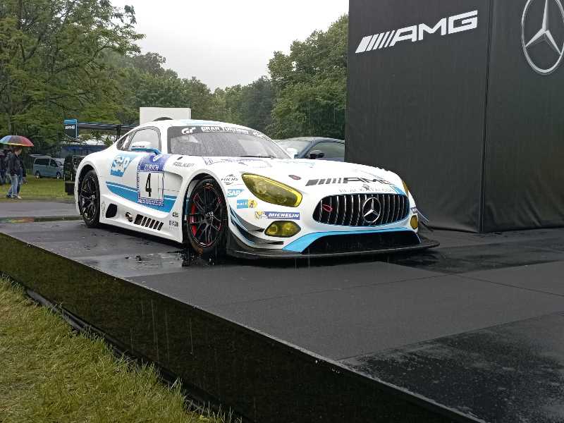 Mercedes-Benz AMG GT3 spotted in Prague