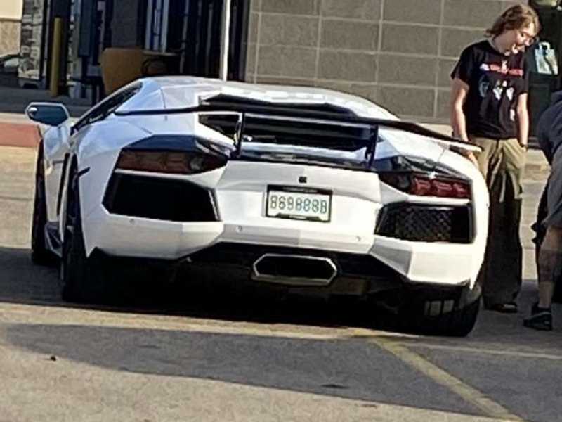 Lamborghini Aventador spotted in Regina