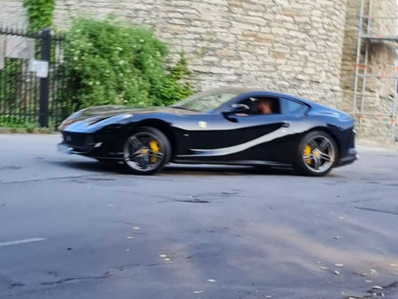 Ferrari 812 Superfast (2020) spotted in Tallinn, Estonia