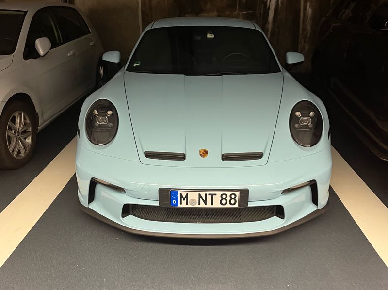 Porsche 911 GT3 spotted in Lucca