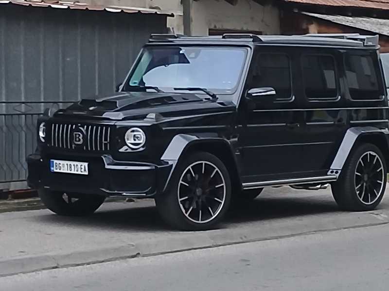 Brabus G-Class spotted in Kruševac