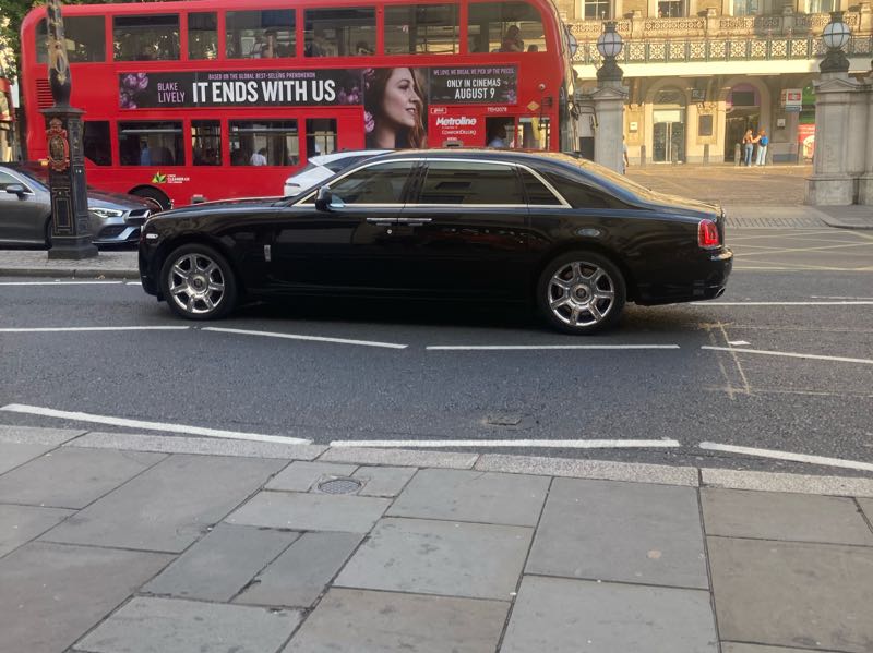 Rolls-Royce Ghost (2021) spotted in London, United Kingdom