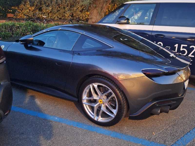 Ferrari Roma spotted in Cesena
