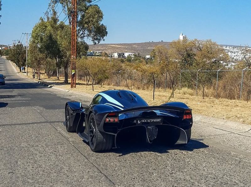 Aston Martin Valkyrie spotted in León de los Aldama
